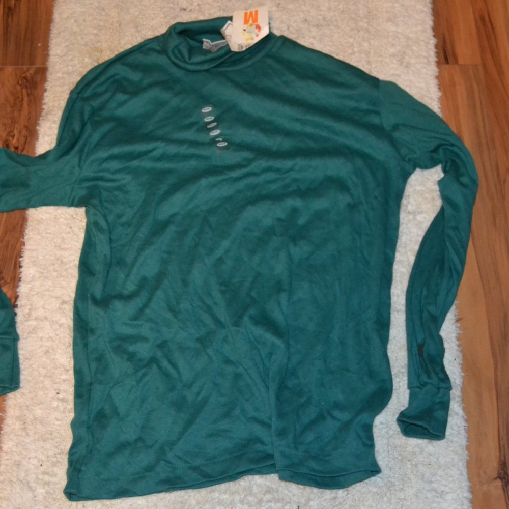 Teal Colored Turtleneck SizeM NWT - Picture 2 of 3